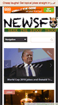 Mobile Screenshot of newsfoxsatire.com